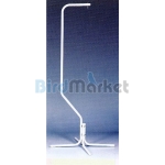 Ορθοστάτης Μόνος Λευκός Για Κλουβί